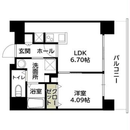 FLAT HOSHIDAの物件間取画像